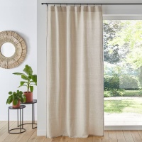 Штора С панелями из льна и хлопка Menorca 350 x 140 см бежевый LA REDOUTE INTERIEURS  фото, kupilegko.ru